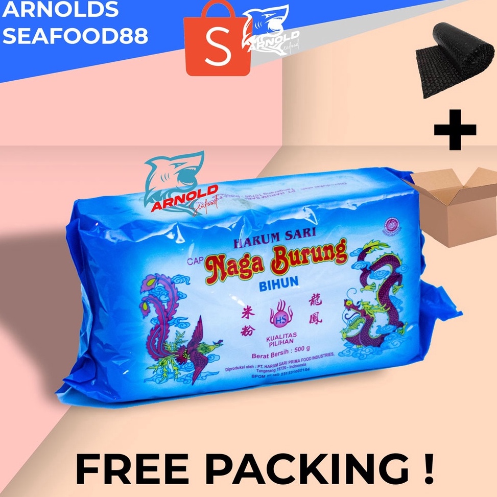 

PROMO ALE Bihun Beras Naga Burung Harum Sari 5g Rice Vermicelli