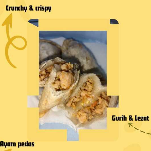 

Cireng isi ayam suwir frozen food isi 5