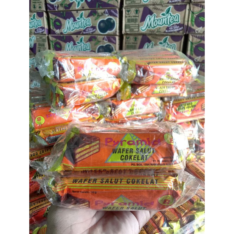 

WAFER PIRAMID (10pcs) | WAFER JADUL | CEMILAN MURAH