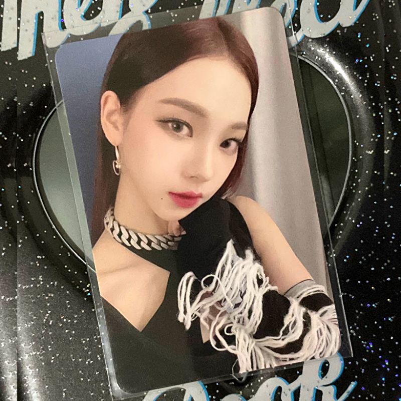 AESPA KARINA SAVAGE POS OFFICIAL PHOTOCARD
