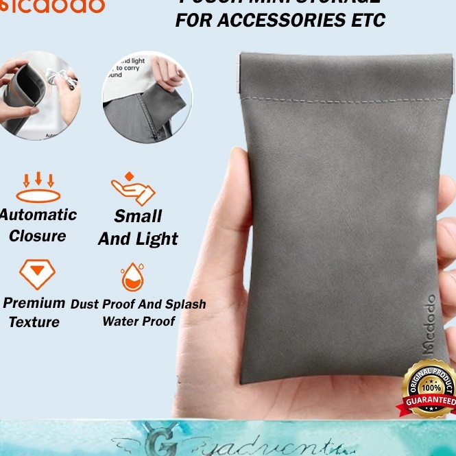 Yo Mcdodo Cb124 Case Storage Pouch Kantong Pelindung Tempat Tas Penyimpan Earphone Headset Kabel Dat