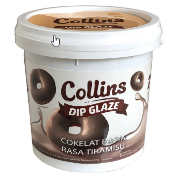 

Collins dip glaze 1 kg tiramisu