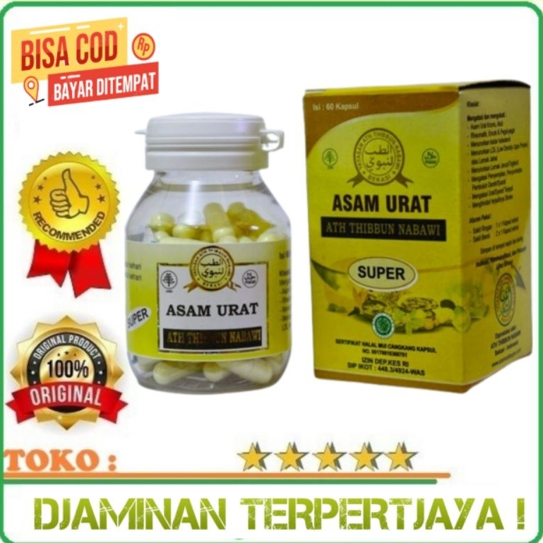 

Asam Urat ATH Thibbun Nabawi Original Ampuh