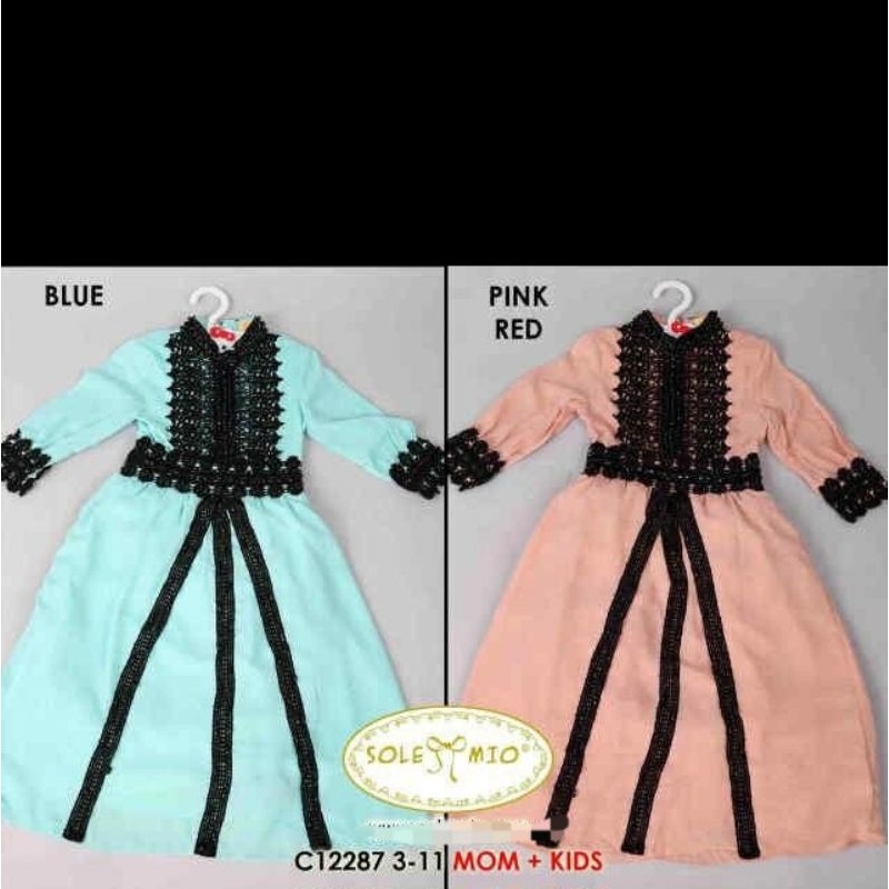 SALE Solemio maxidress kids C12287