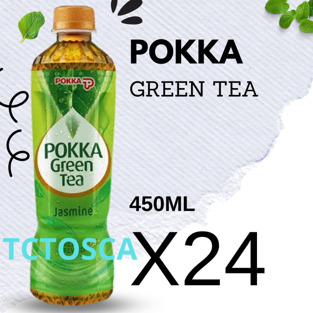 

POKKA GREEN TEA Jasmine 450ML 1 Karton isi 24 Botol