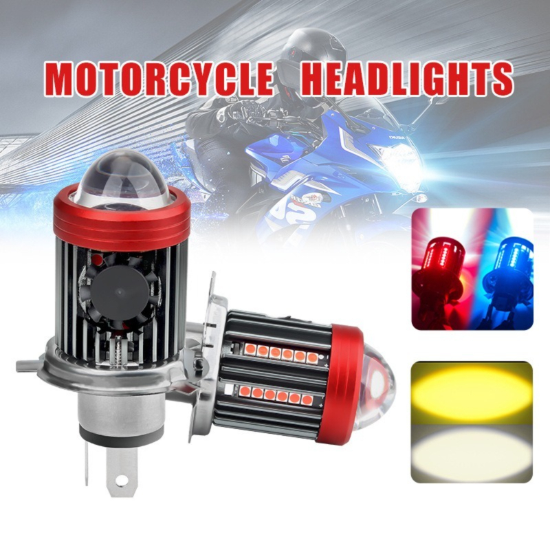 Kipas H4 LED terang Putih utama lampu AC/DC motor, kunci Laser Super Putih projector premium, lampu 