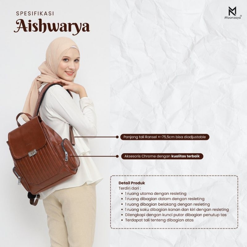 Tas Aishwarya by Moonzaya/Tas gendong wanita/Tas gendong besar