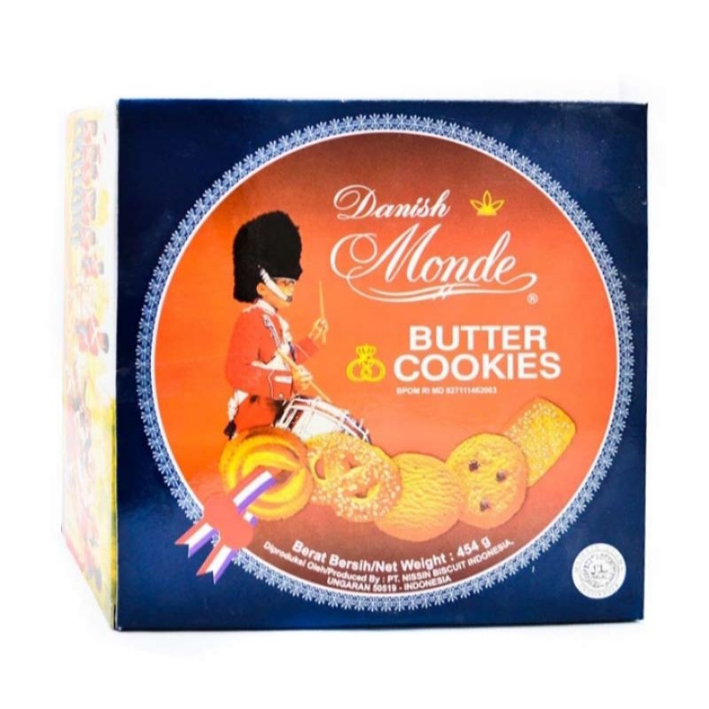Danish Monde Butter Cookies 454g