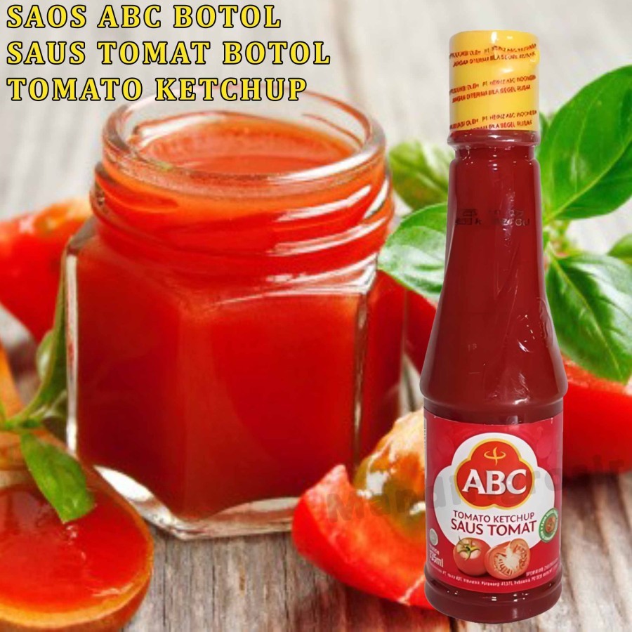 

Saos Tomat Kemasan Botol * ABC Sauce * Tomato Ketchup * 135ml