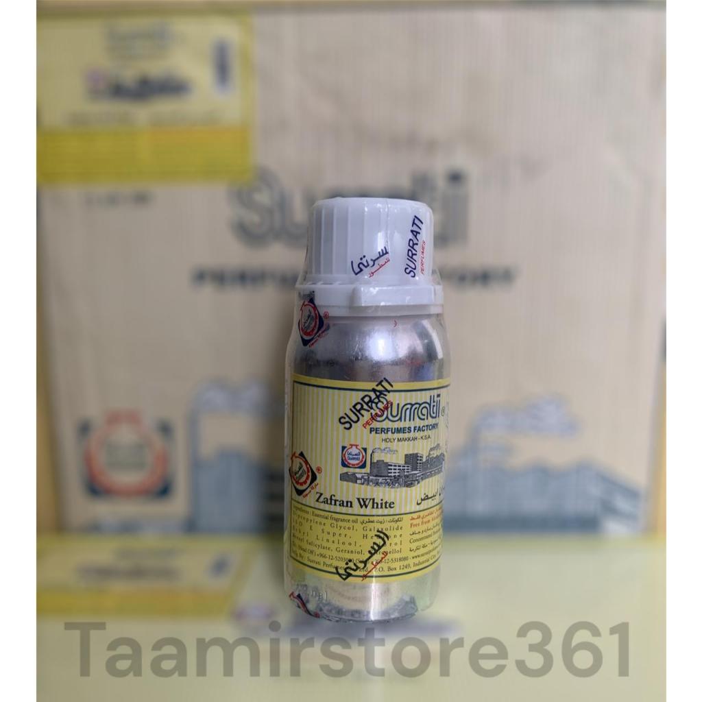 Parfum murni surrati Zafran White ( Zafaron White )100ml segel