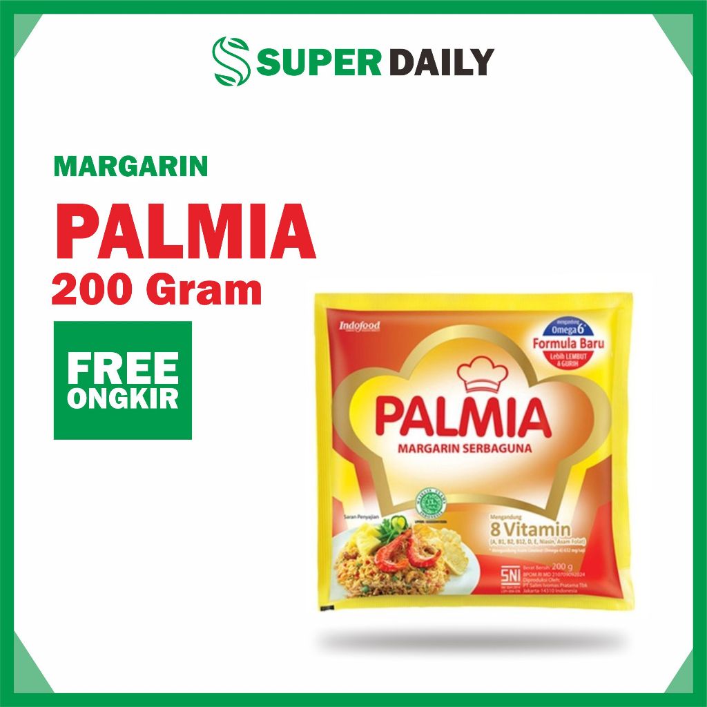 

Margarin Palmia 200gram