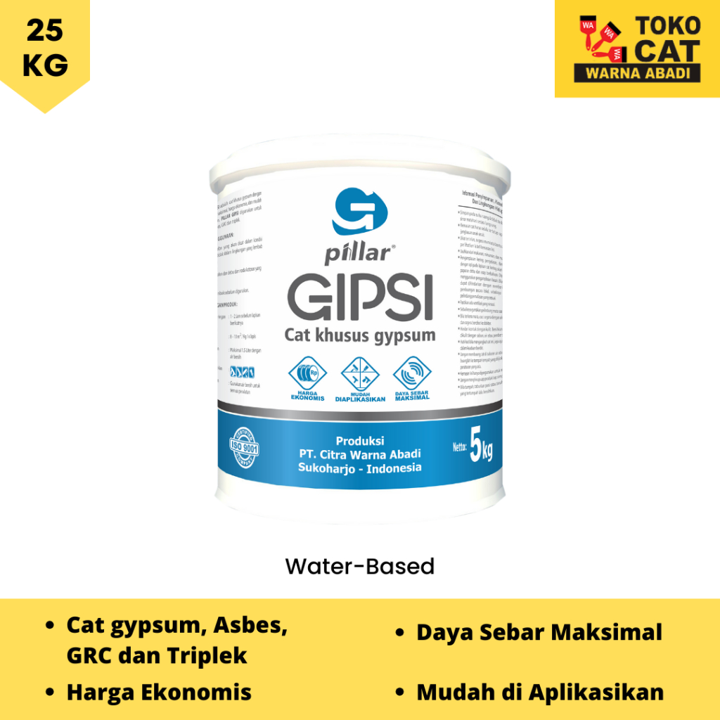 Cat Gypsum Gipsi 25 kg