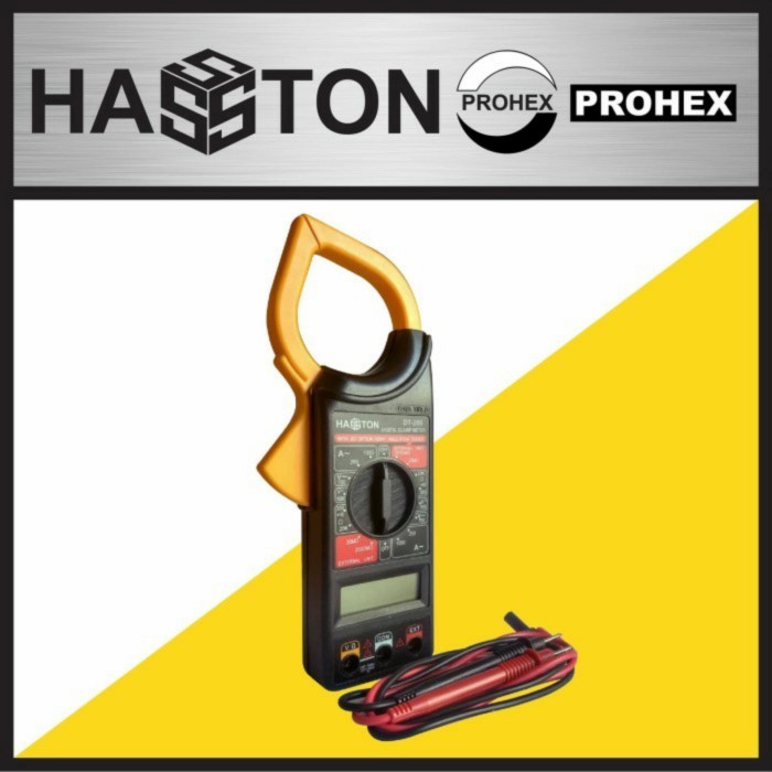 Hasston PROHEX Multitester Digital Tang Amper Clamp Meter