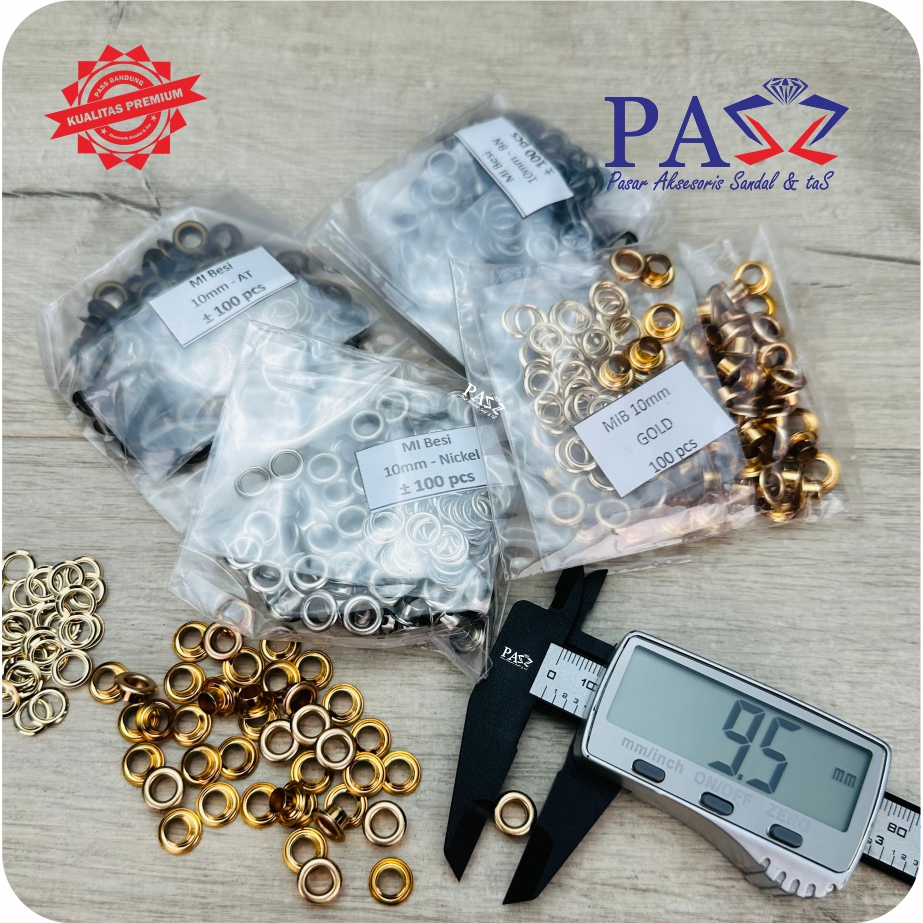 Mata itik Besi 10mm Harga per 100set