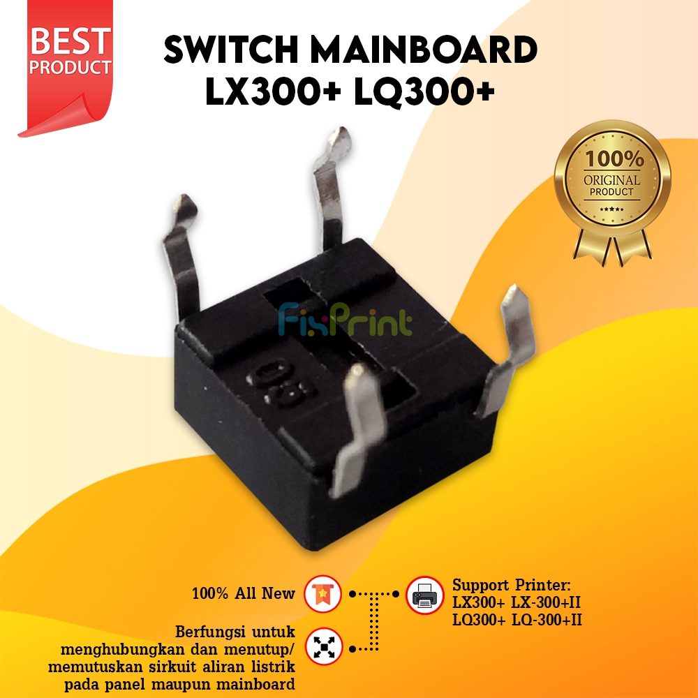 Switch Mainboard Epson LX300+ LX300+II LQ300+ LQ300+II, Tombol Switch Board LX-300+ LX-300plusII