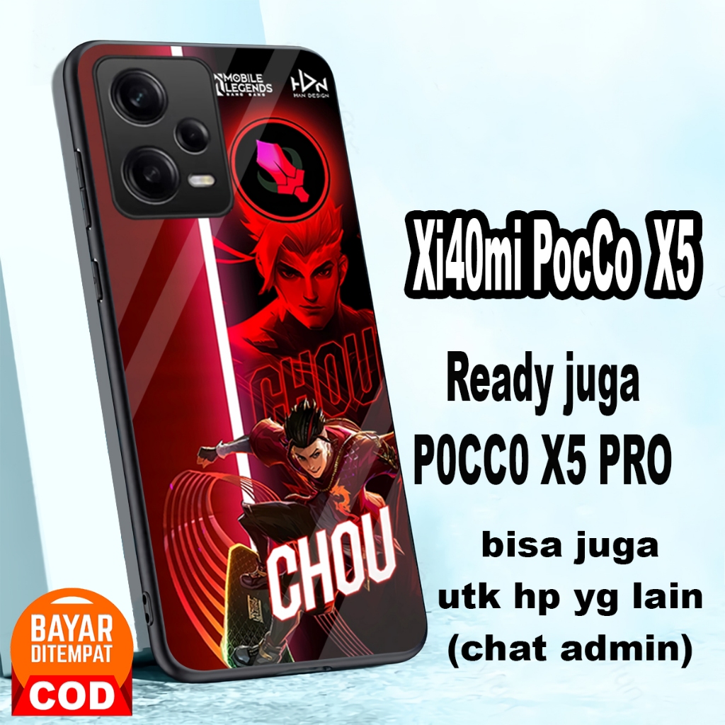 COD63/Softcase glossy kilau POCO X5 dan ALLL TYPE(motif genshin impact )  X5 PRO/X3/X3 PRO/X3 NFC /m
