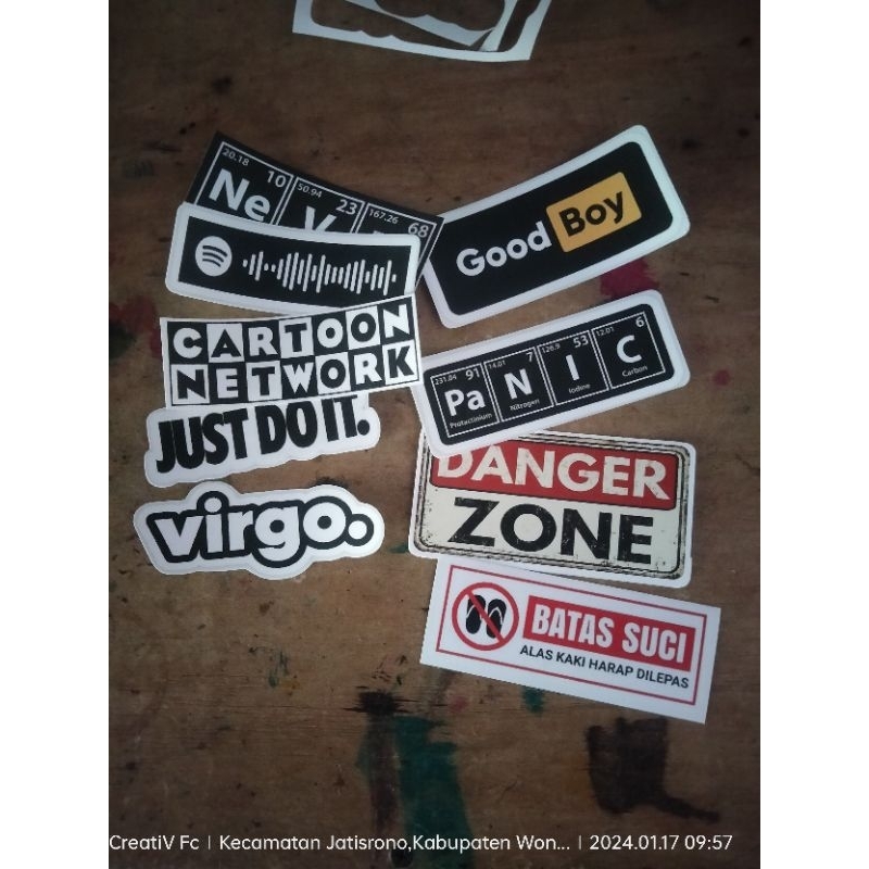 

stiker vinyl