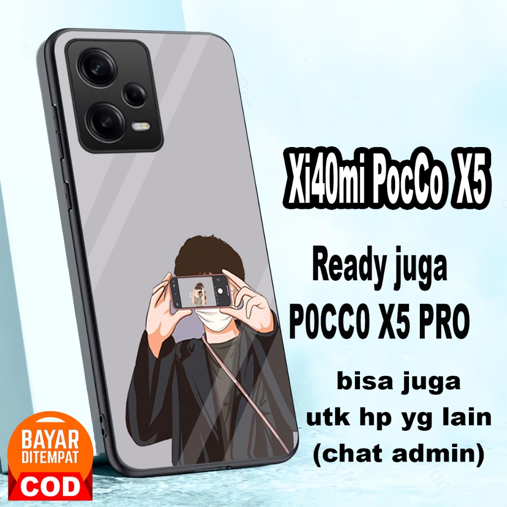 COD72/Softcase glossy kilau POCO X5 dan ALLL TYPE(motif genshin impact )  X5 PRO/X3/X3 PRO/X3 NFC /m