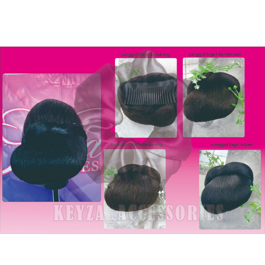 Sanggul Instan Modern (JEPIT)