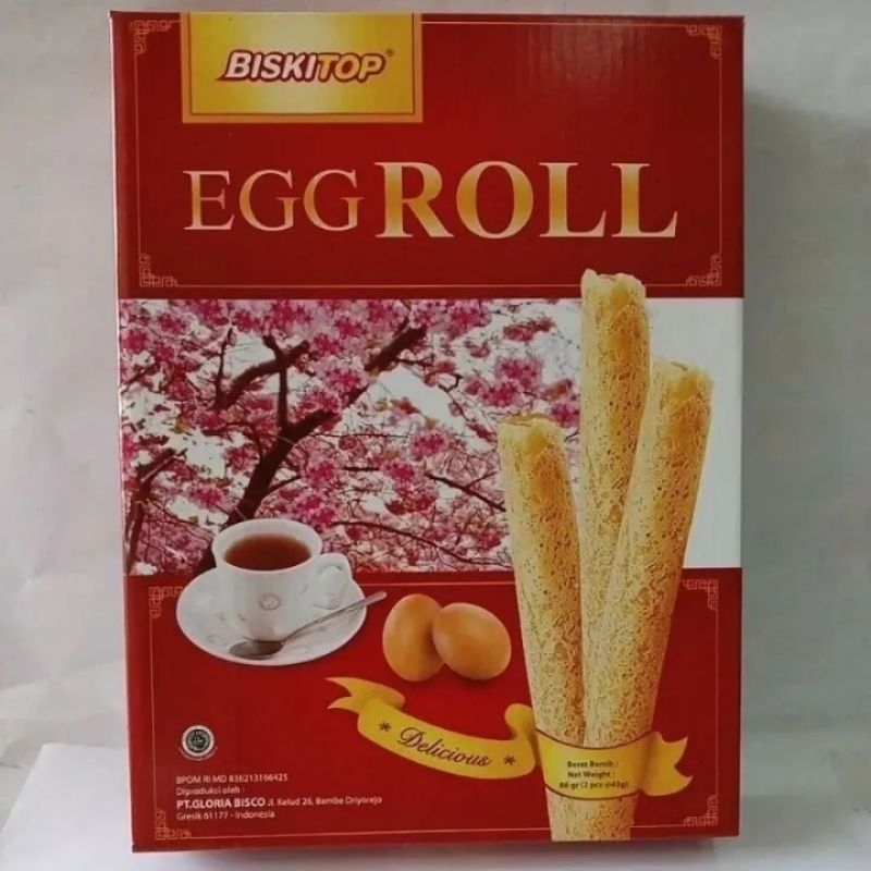 

biskitop egg roll kue telur