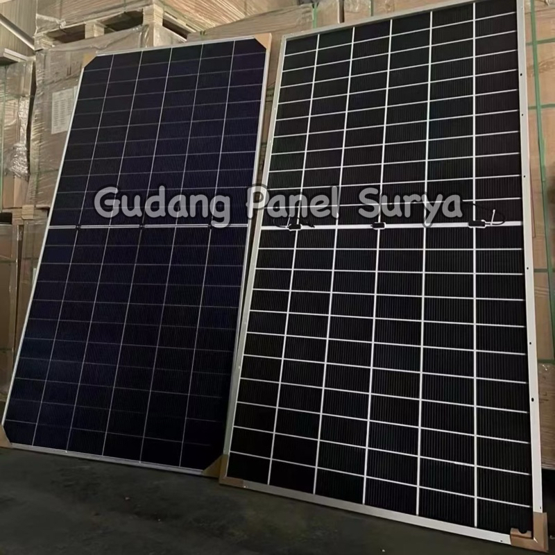Solar Panel Surya Solarcell 710WP Mono 710wp Monocrystaline + Packing Kayu
