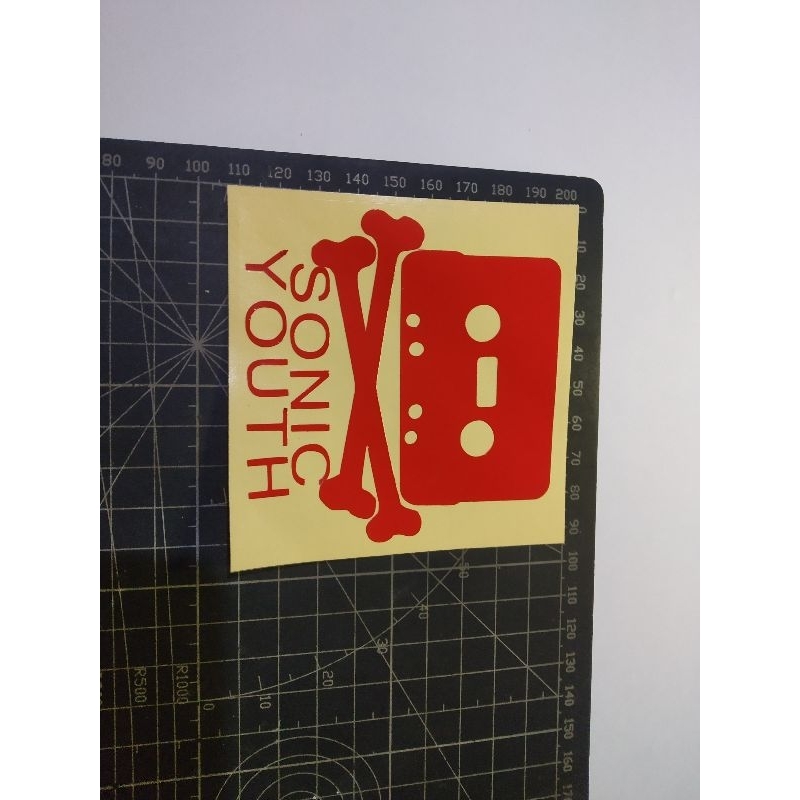 

cutting stiker sonic youth