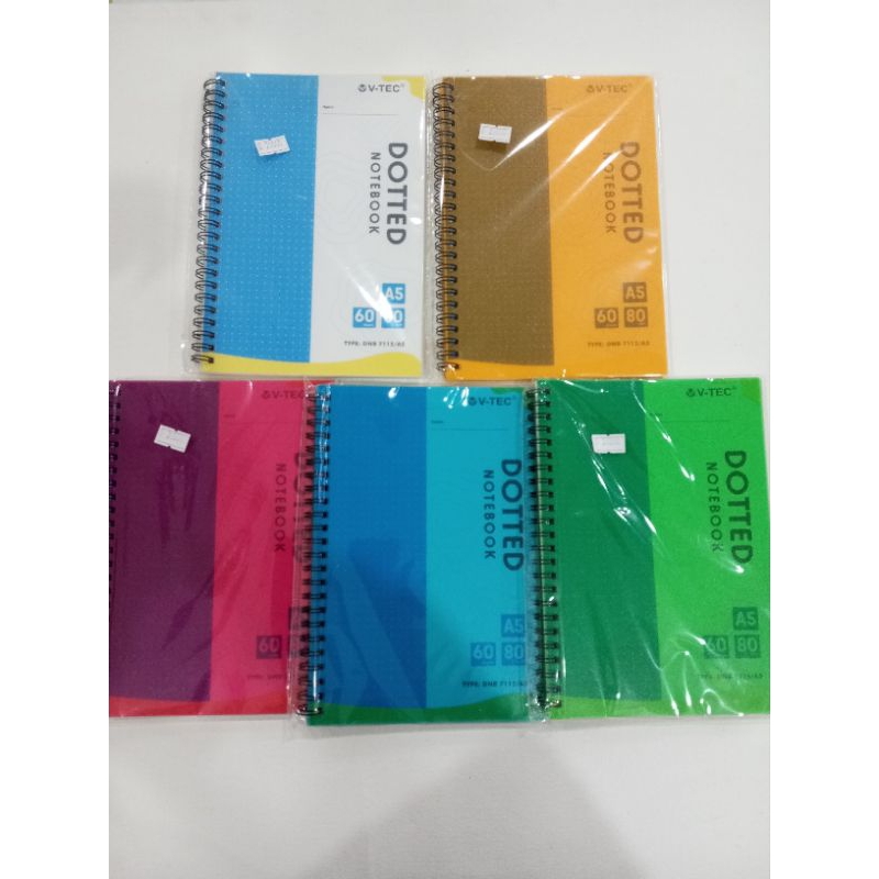 

vtec dotted book a5