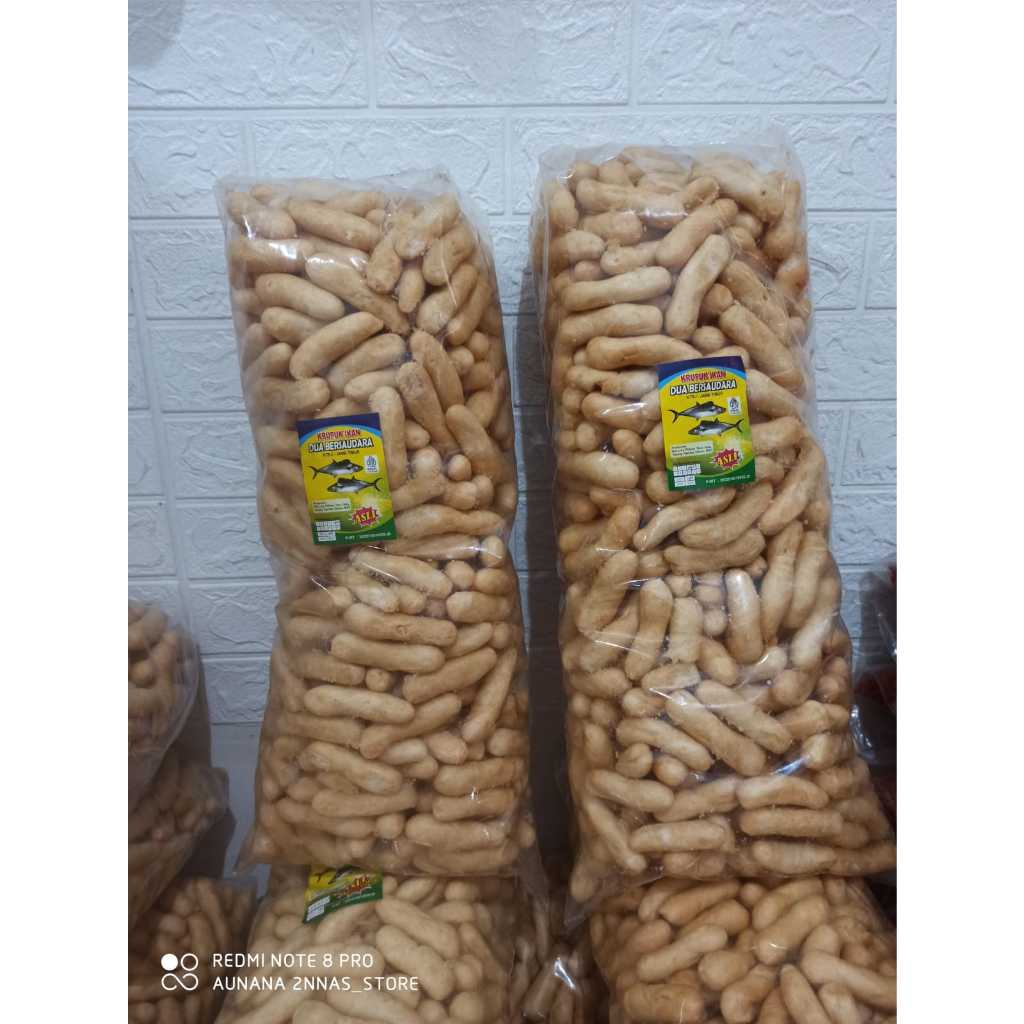 

KRUPUK IKAN TENGIRI / KERUPUK TENGIRI GURIH / KRUPUK TENGIRI RENYAH / KRUPUK AMPLANG / KEMASAN BALL / KEMASAN 1KG