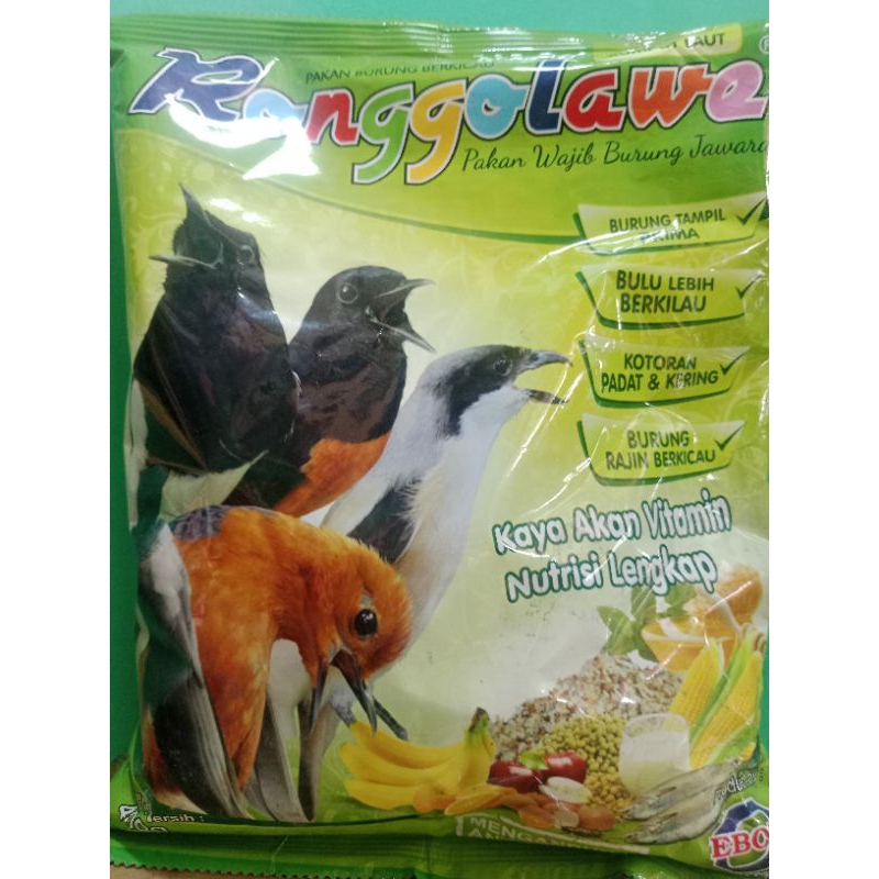 PAKAN BURUNG RONGGOLAWE IJO