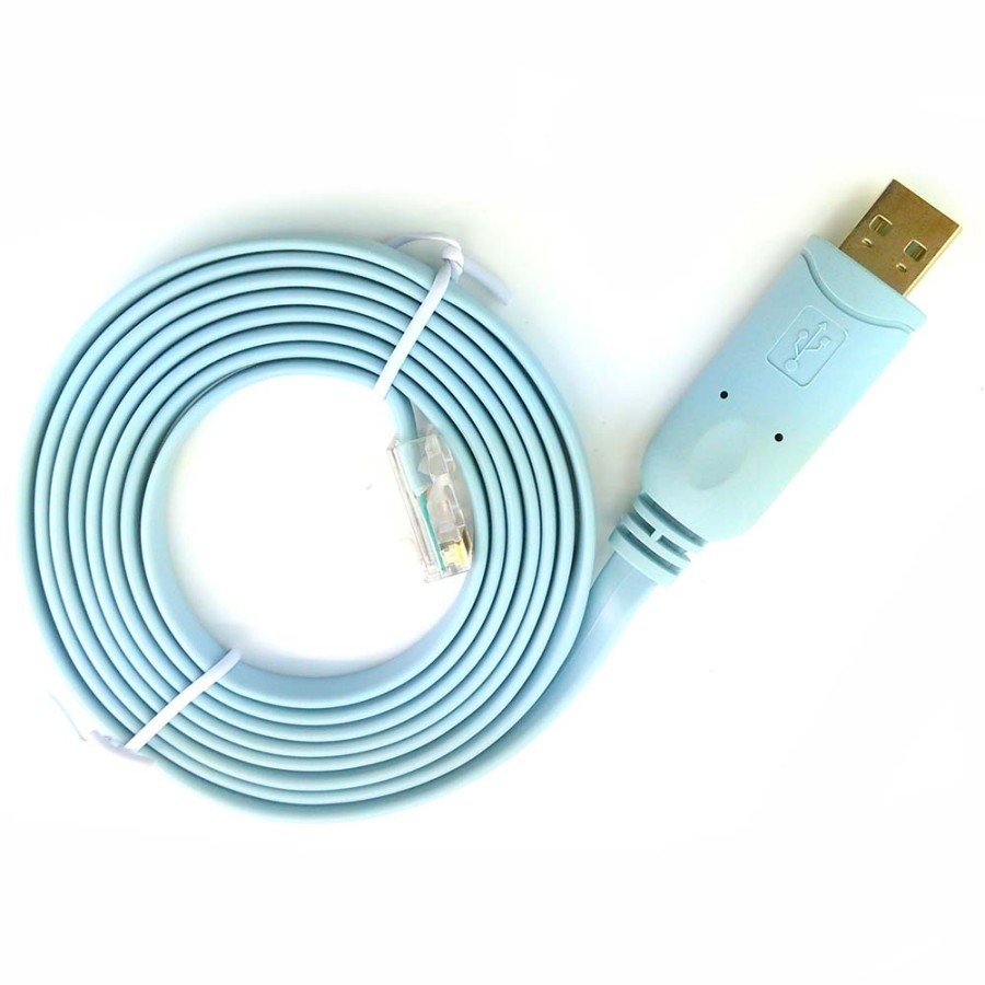 Kabel Console CISCO USB to LAN RJ45 USB Male to RJ45 Male 1.8 Meter