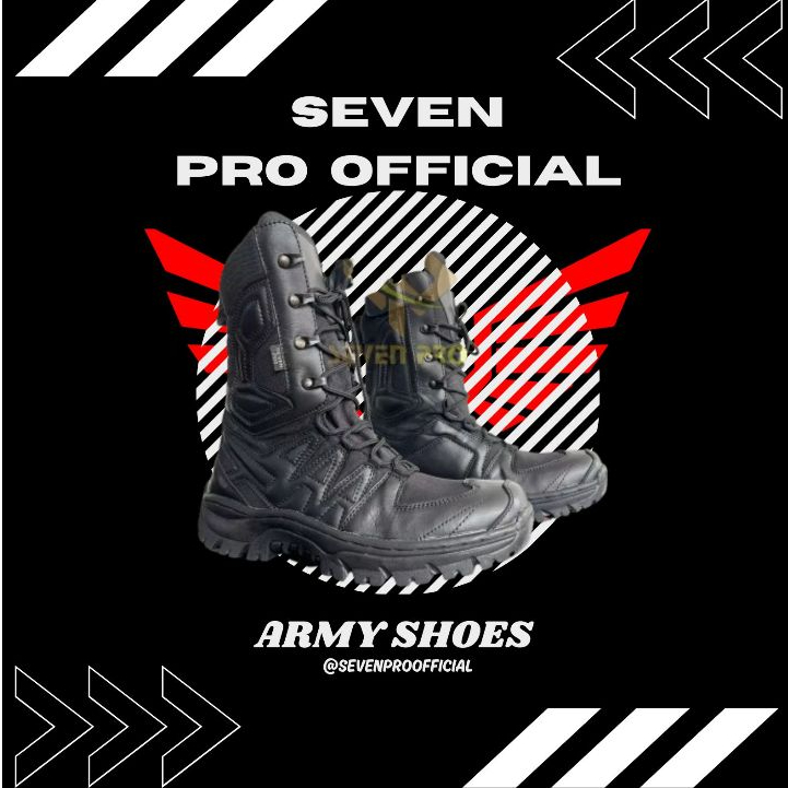 Sepatu PDL Solomon Tali Biasa ORIGINAL Merk Seven Pro | TERBARU