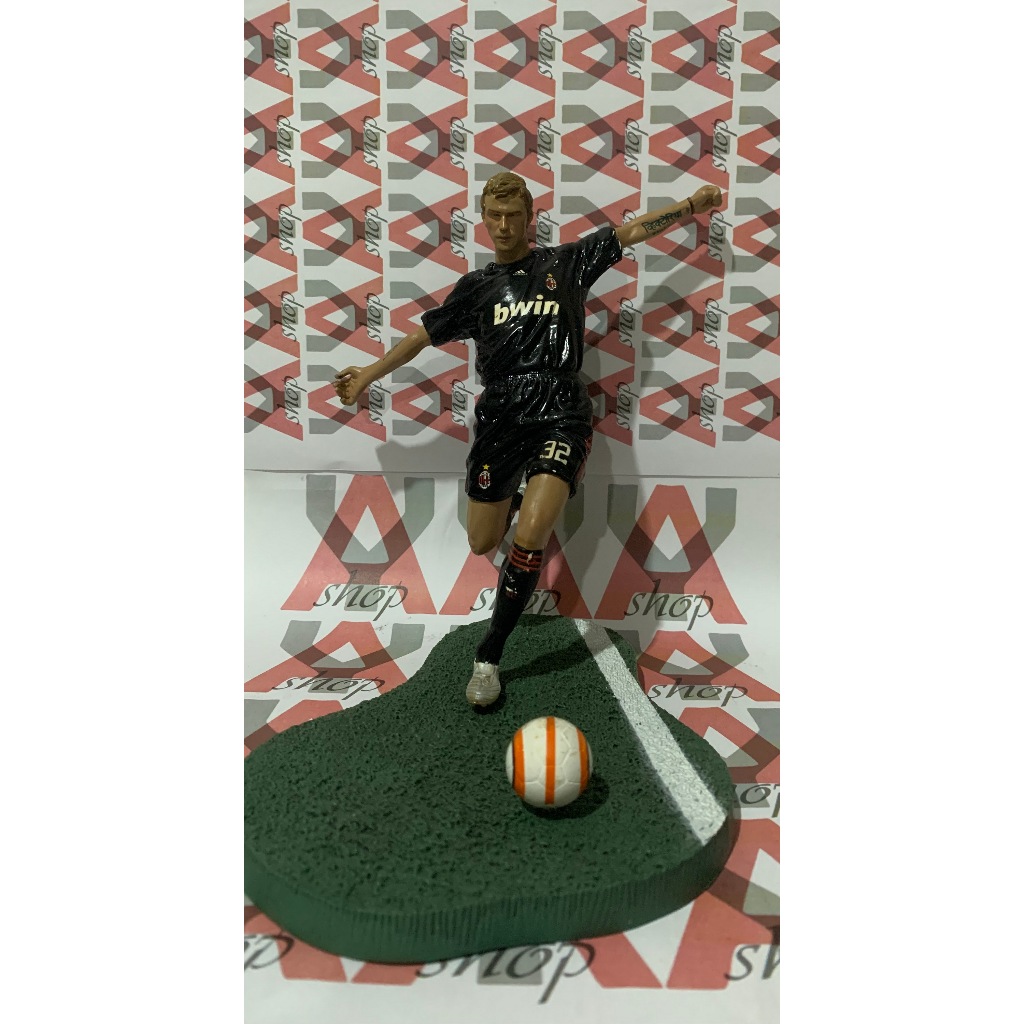 Figure FT Champs 6" 15cm David Beckham AC Milan Third Repaint #32