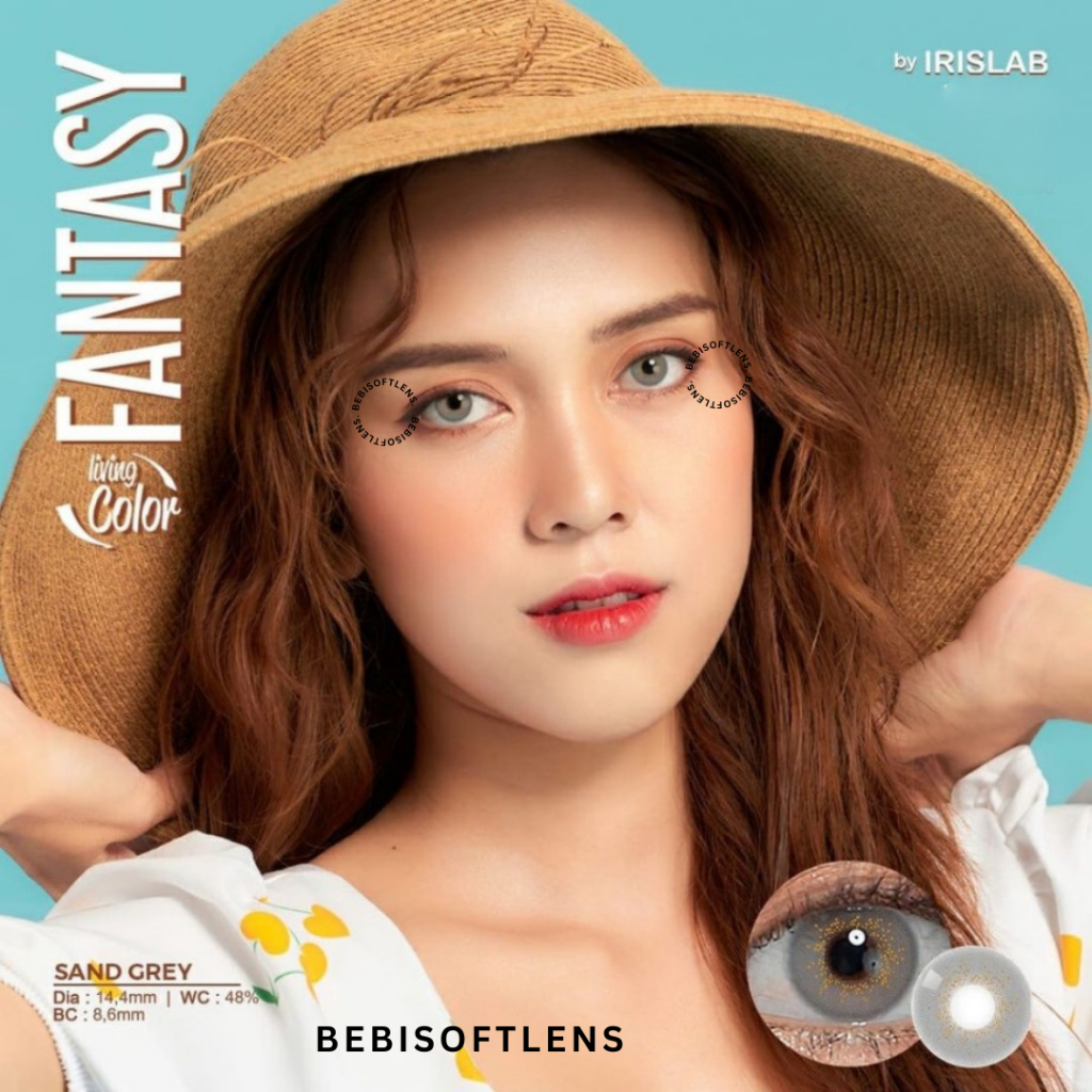 (Bisa COD) Softlens LIVING COLOR FANTASY 14.4MM Softlens Normal , Softlens Minus , Softlens Tanpa Ri