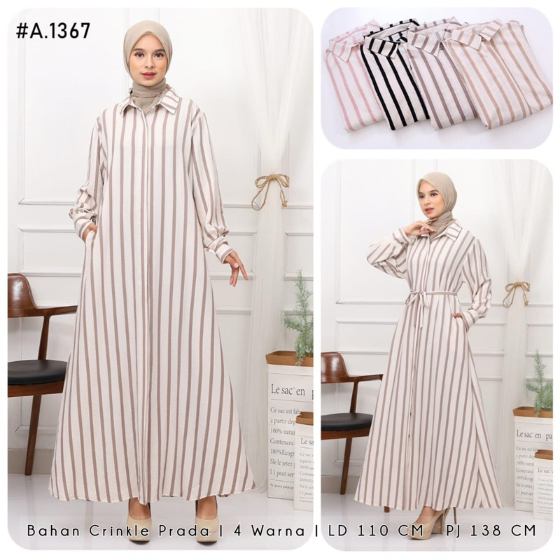 Gamis wanita salur trend 2024 new arrival