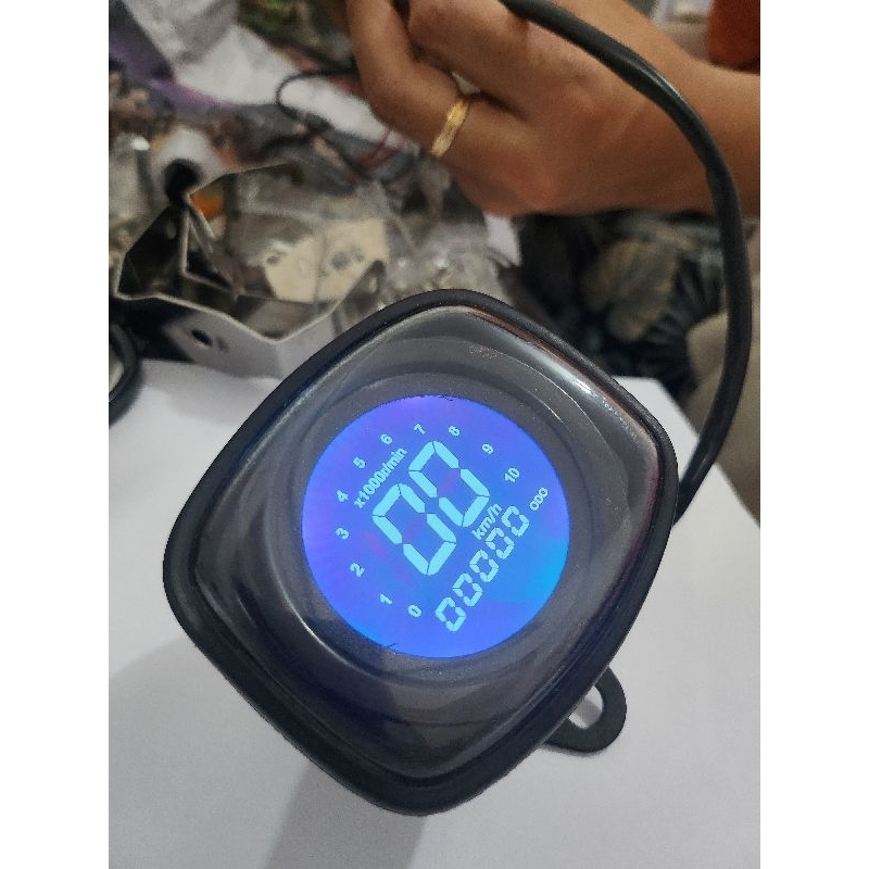 speedometer spido spedo digital vespa kongo