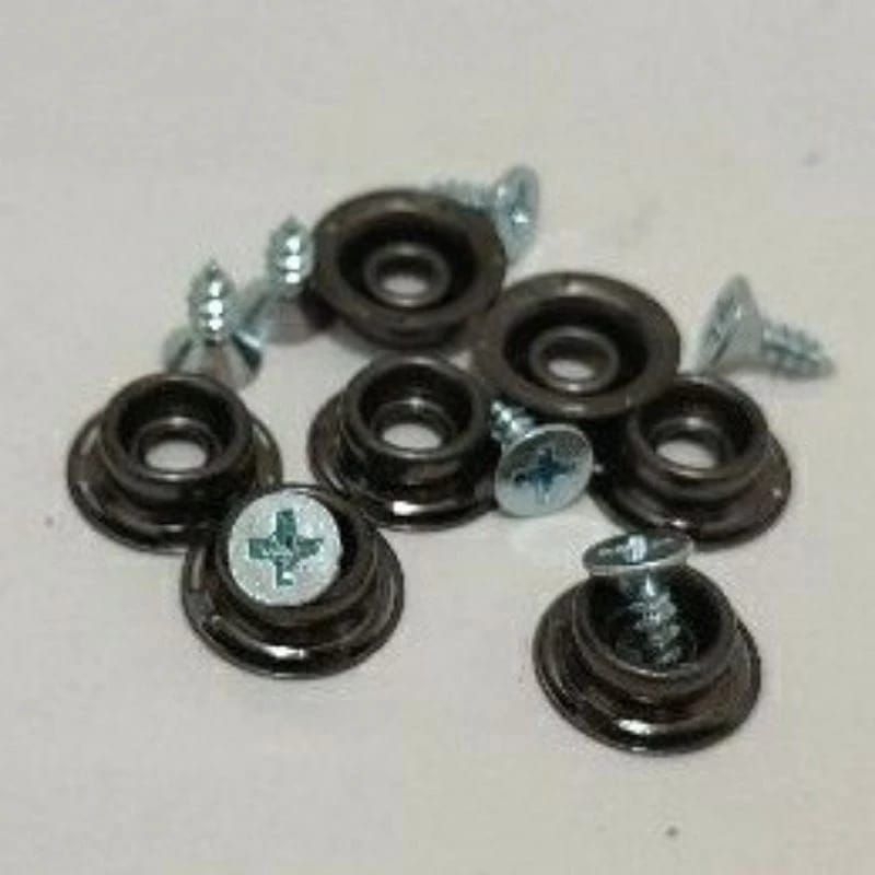 Baut kancing Helm // Kancing Sekrup helm bogo retro 1 set (3 kancing + 3 sekrup)