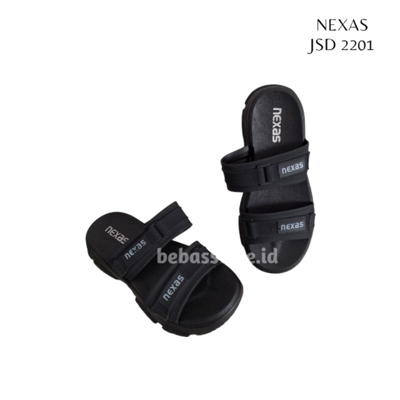 Sandal Slop  Jelly Import Ban 2 Nexas Jsd 2201 Size 37-40 Wanita Kekinian