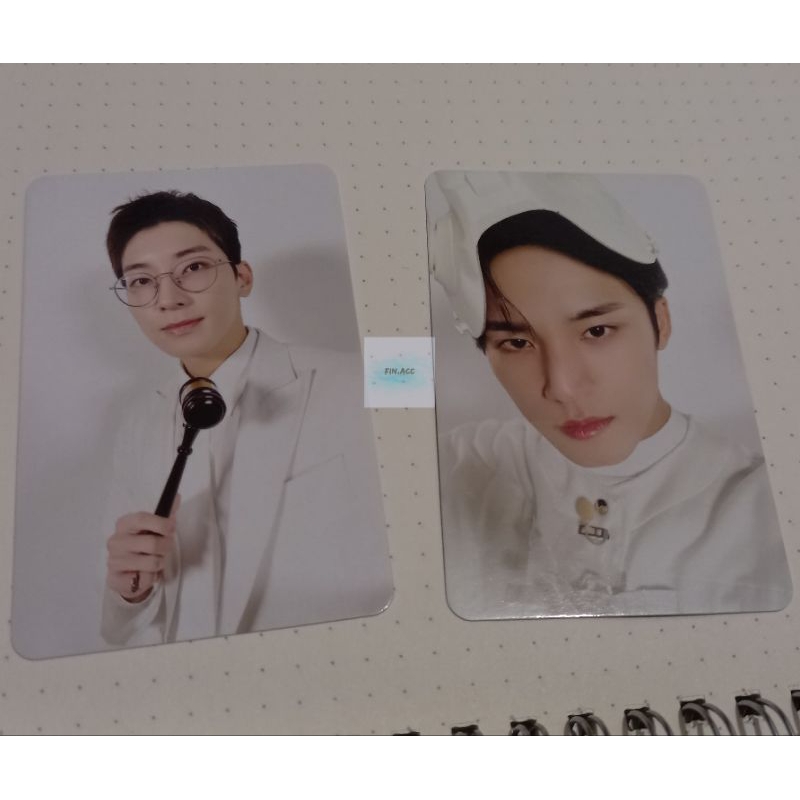 [OFFICIAL PC] PHOTOCARD WONWOO MINGYU SEVENTEEN (GOING) MAGAZINE VOL 2 BLACK VERSION