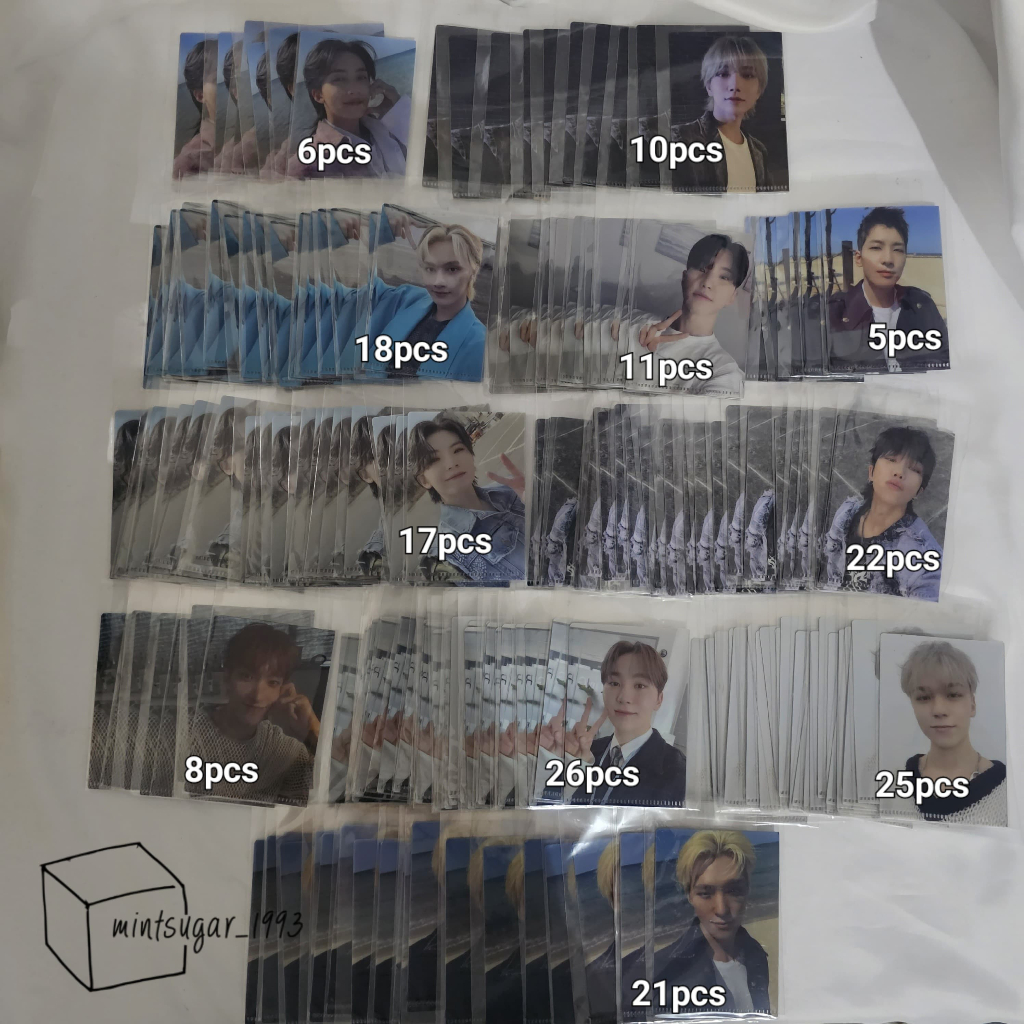 [ READY NEW OFFICIAL ] POB SEVENTEEN Album FML CARVER KTOWN4U MINI L HOLDER ( jeonghan joshua jun ho