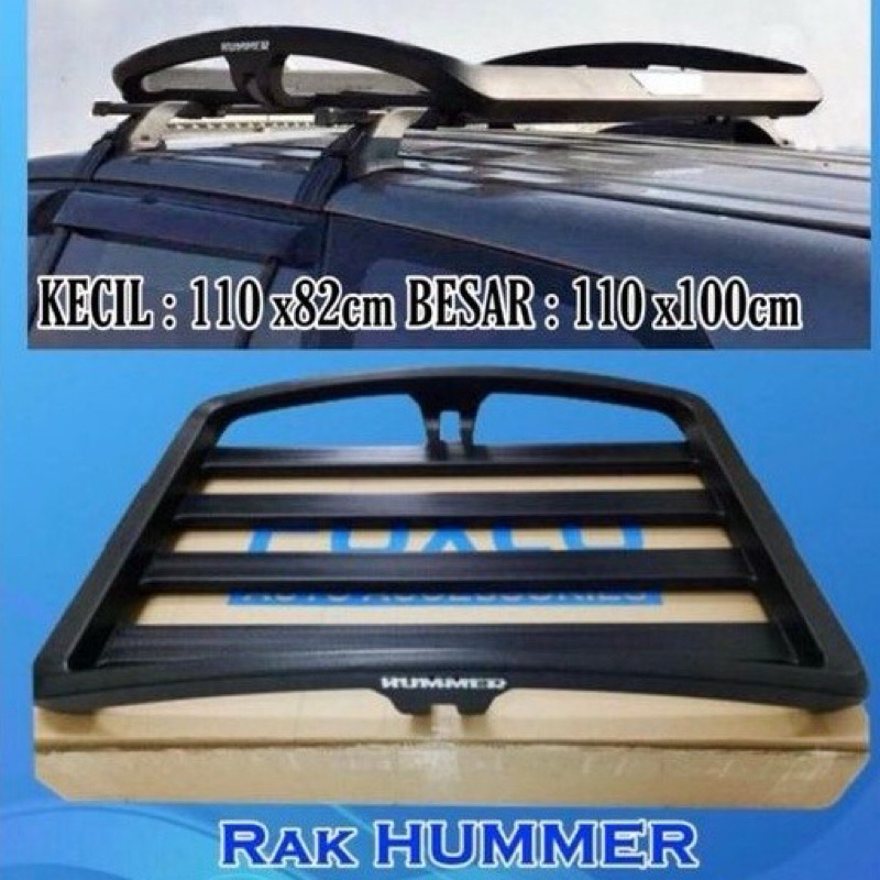 Rak Hummer Rak Bagasi Mobil Plus Kaki Rak