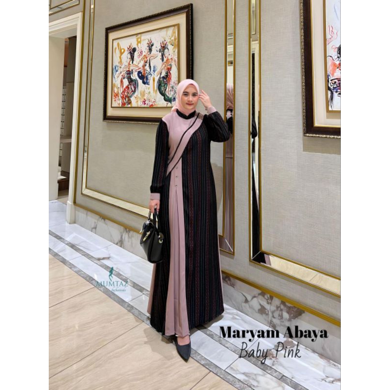 GAMIS ABAYA POLOS MARYAM ORIGINAL MUMTAZ