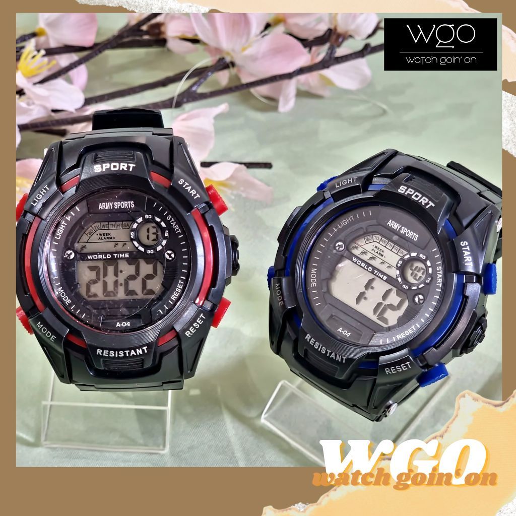 Watch Goin' On x Jam Tangan Pria Army Sports 104