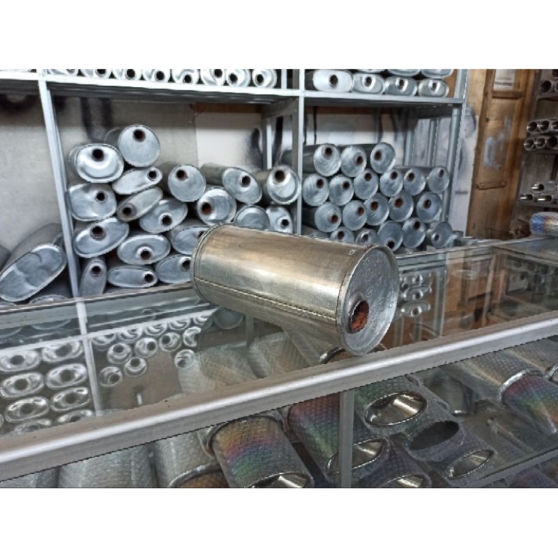 tabung knalpot mobil toyota starlet type standar bahan galvanis