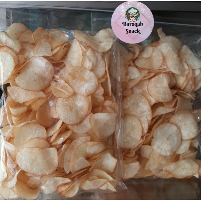 

KERIPIK SINGKONG 1/2KG(500GR) /SNACK KILOAN