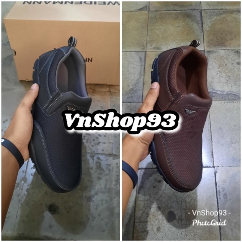 Weidenmann Walker 02 Sepatu Slip On Kasual Santai Kerja Pria