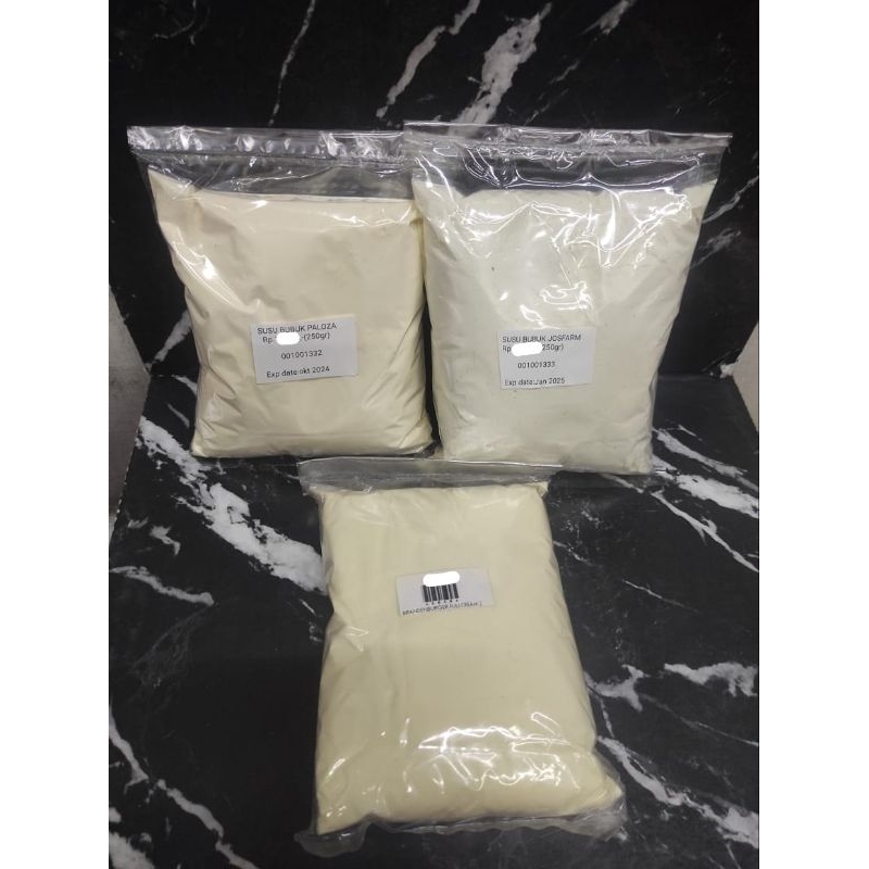 

TEPUNG SUSU/SUSU BUBUK TIMBANG 250gr dan 500gr Repack/Repacking/edna borderij 500gr/baker's mix 500gr