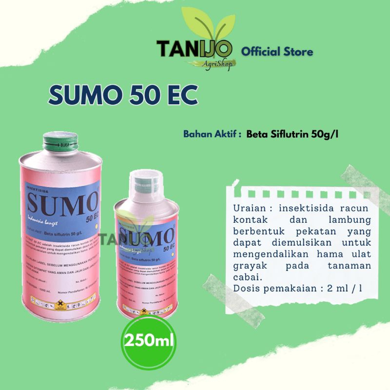 Sumo 50EC 250ml obat yuyu kepiting sawah