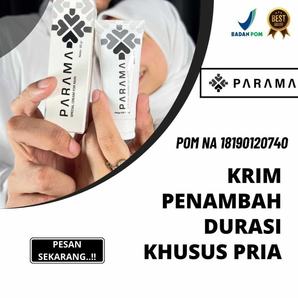 Parama Krim Kuat Tahan Lama Obat Oles Bisa COD