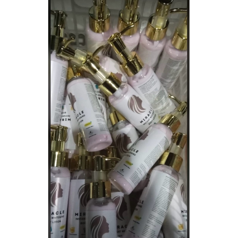 MIRACLE BODY LOTION instant whitening