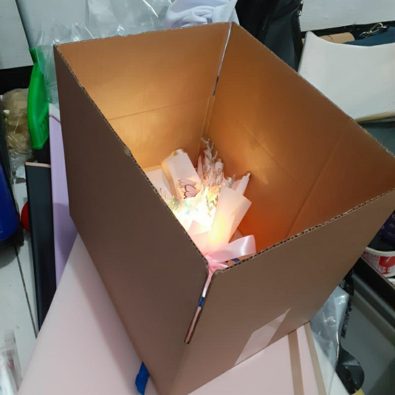 

Tambahan packing kardus Baru khusus pengiriman reguler